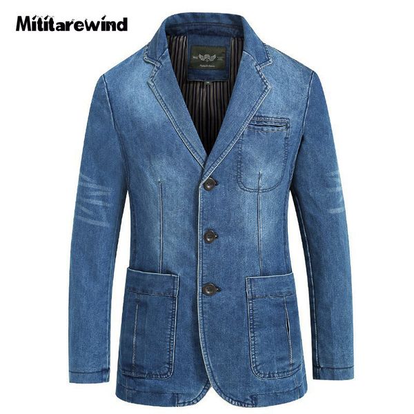men's jackets brand denim jacket men autumn blazer slim fit military single breasted turn down collar jeans coat plus size xxxxl 230809, Black;brown
men's jackets brand denim jacket men autumn blazer slim fit military single breasted turn down collar jeans coat plus size xxxxl 230809, Black;brown
