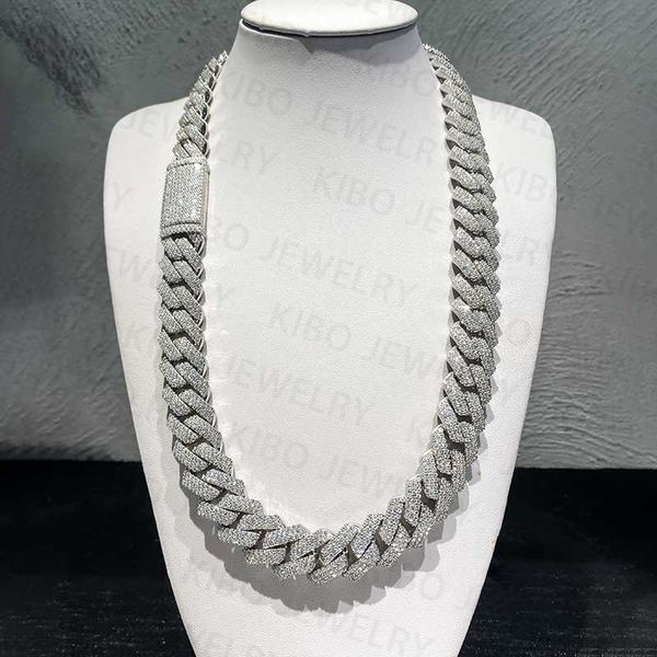 iced out pass diamond tester vvs moissanite necklace bracelet silver with gold plated 18mm cuban link moissanite chain
iced out pass diamond tester vvs moissanite necklace bracelet silver with gold plated 18mm cuban link moissanite chain