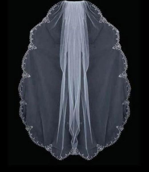 silver embroidery edge beads drop pearls rhinestones wedding veil 0445193565
silver embroidery edge beads drop pearls rhinestones wedding veil 0445193565