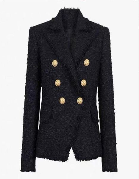 90 4xl 2022 autumn women039s jackets black long sleeve lapel neck tweed button women039s mansha5097766, Black;brown
90 4xl 2022 autumn women039s jackets black long sleeve lapel neck tweed button women039s mansha5097766, Black;brown
