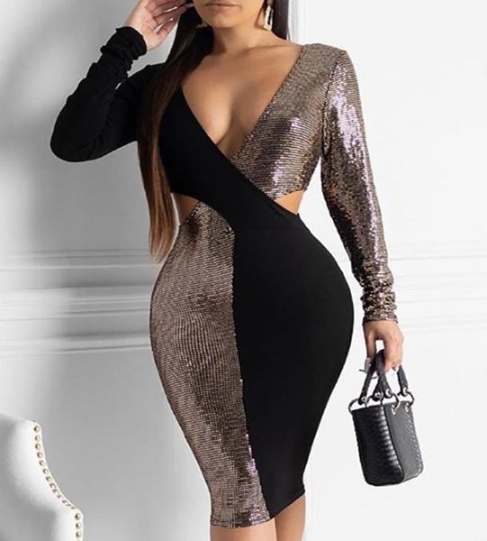 casual dresses plunge colorblock shiny sequins dress patchwork bodycon women sheath party vestidos4445013, Black;gray
casual dresses plunge colorblock shiny sequins dress patchwork bodycon women sheath party vestidos4445013, Black;gray