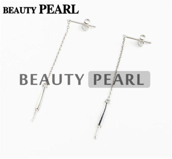hopearl jewelry pearl drop earring settings 925 sterling silver dangle chain earrings blanks 3 pairs225y7969947, Slivery;crystal
hopearl jewelry pearl drop earring settings 925 sterling silver dangle chain earrings blanks 3 pairs225y7969947, Slivery;crystal
