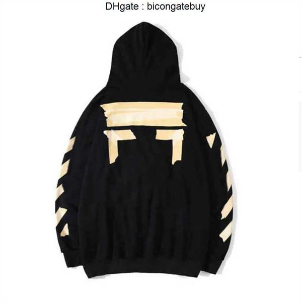 designer luxury off style trendy fashion sweater painted arrow crow stripe loose hoodie men's and women's casual harajuku pullover, Black
designer luxury off style trendy fashion sweater painted arrow crow stripe loose hoodie men's and women's casual harajuku pullover, Black