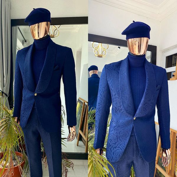 floral jacquard tuxedo suits for men wedding slim fit navy blue gentleman jacket with pants 2 pieces shawl lapel coat costume, Black;gray
floral jacquard tuxedo suits for men wedding slim fit navy blue gentleman jacket with pants 2 pieces shawl lapel coat costume, Black;gray