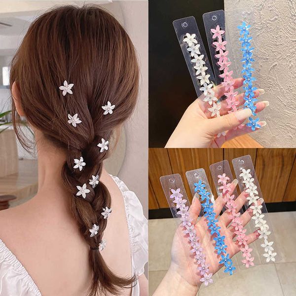 10pcs/set hair clip braided hair small flower hair buttons hairpin girl cute headdress girl mini hair claw hair accessories, Slivery;white
10pcs/set hair clip braided hair small flower hair buttons hairpin girl cute headdress girl mini hair claw hair accessories, Slivery;white