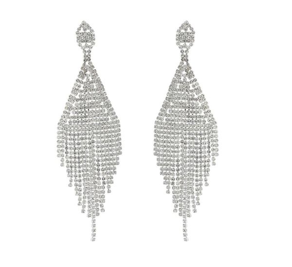 fashion diamond dropshaped with bright full rhinestone tassel drop dangle earrings for women wedding gift7998654, Silver
fashion diamond dropshaped with bright full rhinestone tassel drop dangle earrings for women wedding gift7998654, Silver