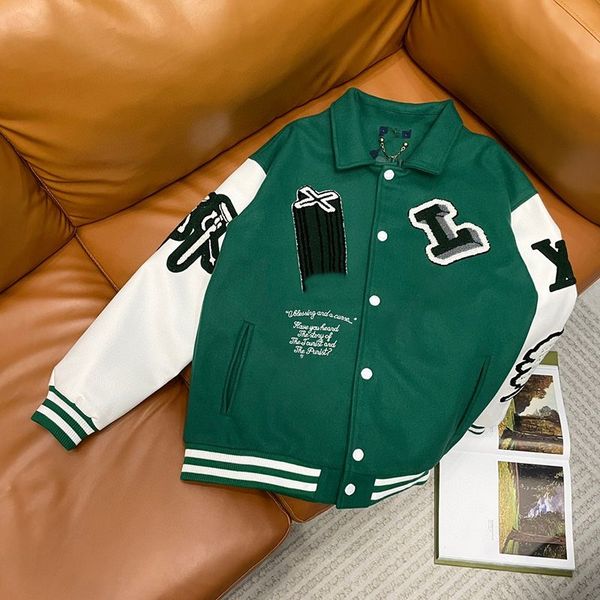 2023 men's jacket designer jscket hip hop jacket campus style streetwear loose casual couple jacket mens jacket moncle jacket hoodie di, Black;brown
2023 men's jacket designer jscket hip hop jacket campus style streetwear loose casual couple jacket mens jacket moncle jacket hoodie di, Black;brown
