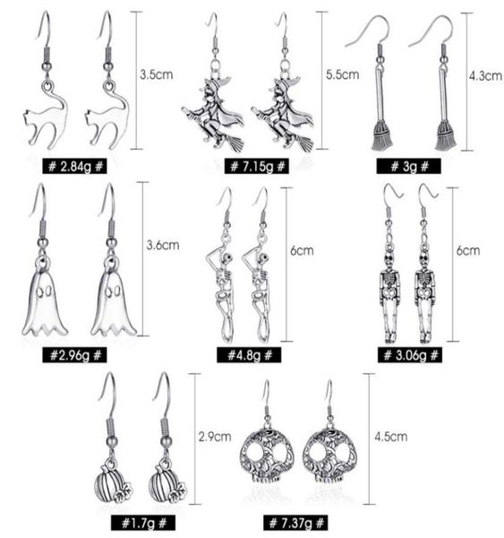 halloween dangle earrings retro skeleton bat spider pumpkin ghost shaped earring for women girl party holiday jewelry supply2232296, Silver
halloween dangle earrings retro skeleton bat spider pumpkin ghost shaped earring for women girl party holiday jewelry supply2232296, Silver
