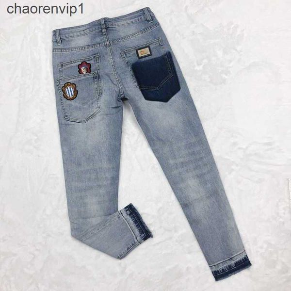 puls szie mens jeans casual trousers dg designer pants patch embroidery higher version fashion jeans, Blue
puls szie mens jeans casual trousers dg designer pants patch embroidery higher version fashion jeans, Blue