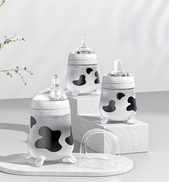 silicone baby feeding bottle cute cow imitating breast milk for born infant anticolic antichoking milk feeding supplies 2201152300618
silicone baby feeding bottle cute cow imitating breast milk for born infant anticolic antichoking milk feeding supplies 2201152300618