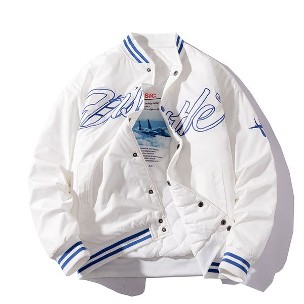 mens jackets winter fashion jacket men women letter embroidery baseball japanese streetwear vintage coat hooded casual autumn 230810, Black;brown
mens jackets winter fashion jacket men women letter embroidery baseball japanese streetwear vintage coat hooded casual autumn 230810, Black;brown