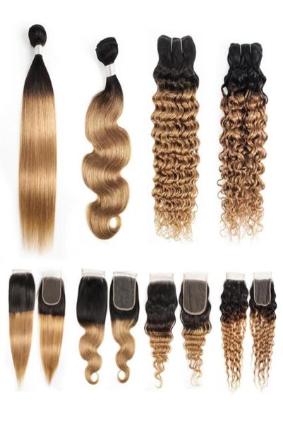 1b27 ombre honey blonde human hair bundles with closure 3 or 4 bundles peruvian straight body wave deep curly water wave hair exte8119170, Black;brown
1b27 ombre honey blonde human hair bundles with closure 3 or 4 bundles peruvian straight body wave deep curly water wave hair exte8119170, Black;brown