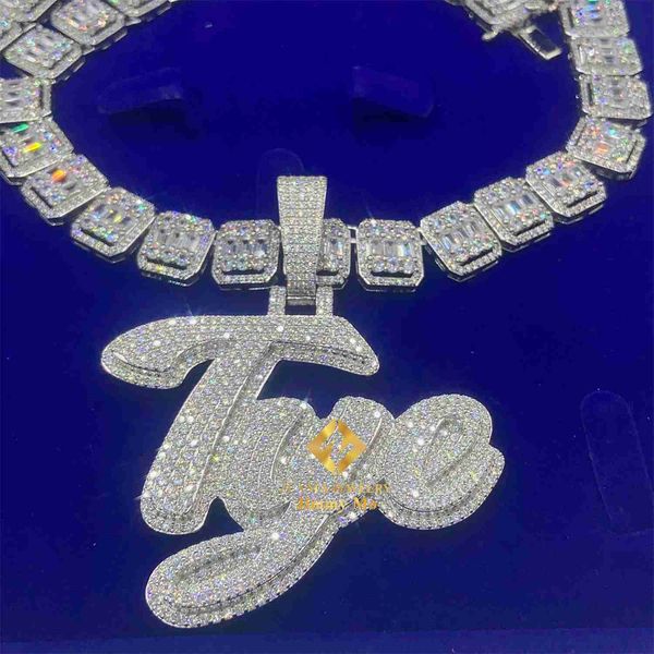 925 solid silver hip hop pendant fire jewelry iced out pass diamond tester 2.5" buss down letter pendant necklace
925 solid silver hip hop pendant fire jewelry iced out pass diamond tester 2.5" buss down letter pendant necklace
