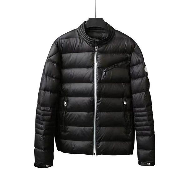 zipper letter mens down jacket stand collar lightweight men down jackets arm badge puffer jacket winter fashion men coat size 1--5, Black
zipper letter mens down jacket stand collar lightweight men down jackets arm badge puffer jacket winter fashion men coat size 1--5, Black