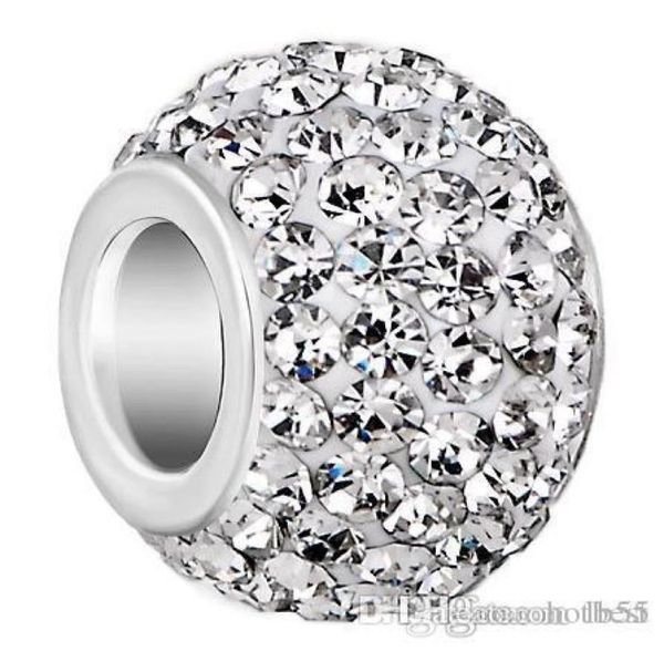 50 pcslot 10mm 12mm white mixed color rhinestone silver plated resin core big hole crystal european beads loose beads bracelets5795321
50 pcslot 10mm 12mm white mixed color rhinestone silver plated resin core big hole crystal european beads loose beads bracelets5795321