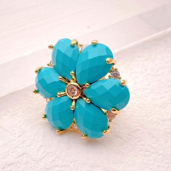 wedding rings yygem blue crystal cubic zirconia flower shape ring for women girl friend gift 230810, Slivery;golden
wedding rings yygem blue crystal cubic zirconia flower shape ring for women girl friend gift 230810, Slivery;golden