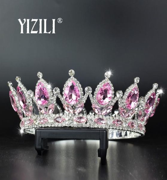yizili big crown pink green silver pageant beauty contest tall queen king bride tiara for women headdress prom bridal weddingc807124669, Golden;white
yizili big crown pink green silver pageant beauty contest tall queen king bride tiara for women headdress prom bridal weddingc807124669, Golden;white