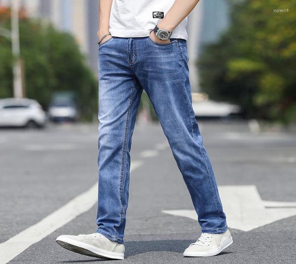 men039s jeans 2022 spring summer autumn men39s stretch straight fit denim pants brand style trousers mens wear9279688, Blue
men039s jeans 2022 spring summer autumn men39s stretch straight fit denim pants brand style trousers mens wear9279688, Blue