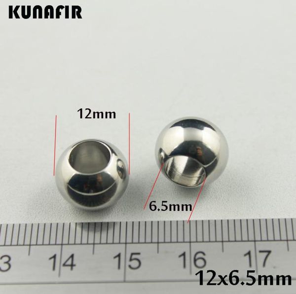 12mm diameter with 65mm hole smooth 316l stainless steel beads bracelet necklace accessories jewelry diy parts 100pcs per lot zsp5652565, Bronze;silver
12mm diameter with 65mm hole smooth 316l stainless steel beads bracelet necklace accessories jewelry diy parts 100pcs per lot zsp5652565, Bronze;silver
