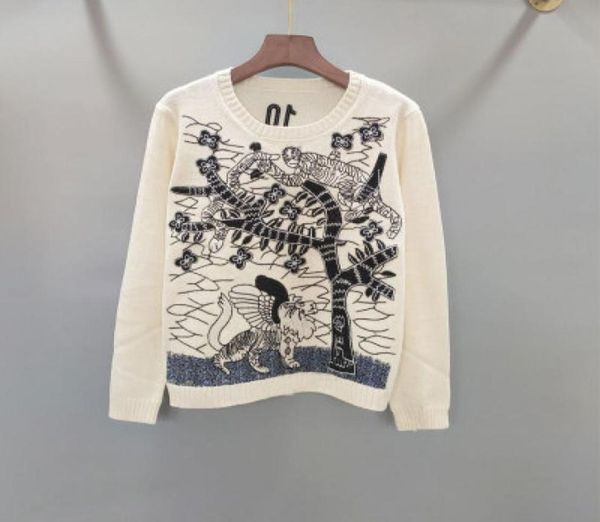 2022 knitted sweater women lady039s jungle tiger cashmere sweatshirt sweaters streetwear pullovers outdoor double side jumper2575402, White;black
2022 knitted sweater women lady039s jungle tiger cashmere sweatshirt sweaters streetwear pullovers outdoor double side jumper2575402, White;black