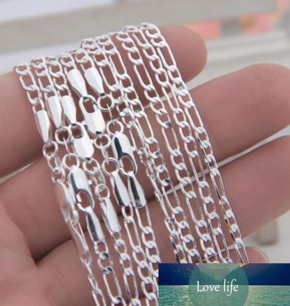 10pcs 925 solid sterling silver chains 2mm women039s figaro link necklace 16quot30quot9238094
10pcs 925 solid sterling silver chains 2mm women039s figaro link necklace 16quot30quot9238094