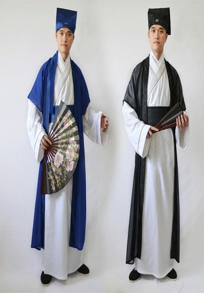 stage wear chinese folk ancient scholar costume men national tang dynasty hanfu robe traditional student clothes tv film performan2301987, Black;red
stage wear chinese folk ancient scholar costume men national tang dynasty hanfu robe traditional student clothes tv film performan2301987, Black;red