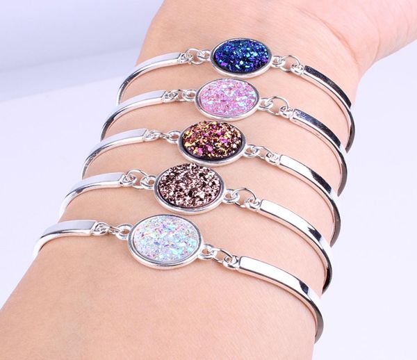 1pc fashion nature stone bracelet big druzy stone bezel setting large tone jewelry sparkling handmade femme bracelets6244690, Golden;silver
1pc fashion nature stone bracelet big druzy stone bezel setting large tone jewelry sparkling handmade femme bracelets6244690, Golden;silver