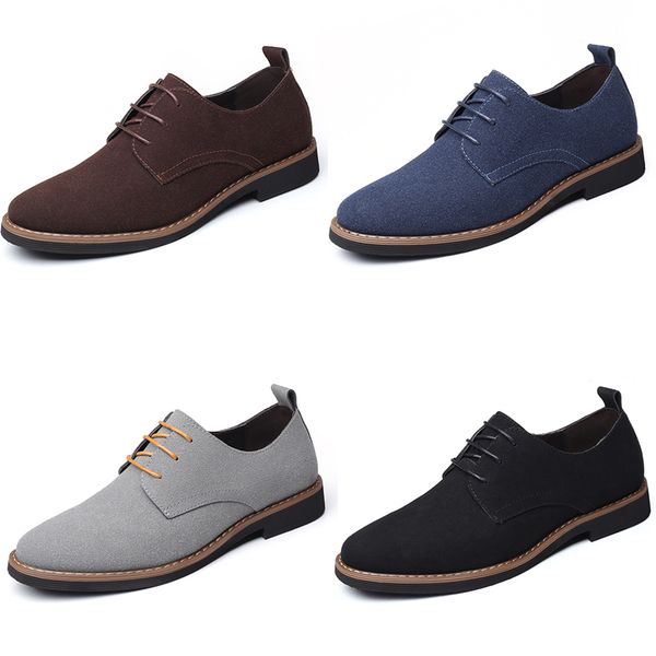 large size matte leather business shoes men black brown grey anti-suede mens trainers sneakers casual
large size matte leather business shoes men black brown grey anti-suede mens trainers sneakers casual