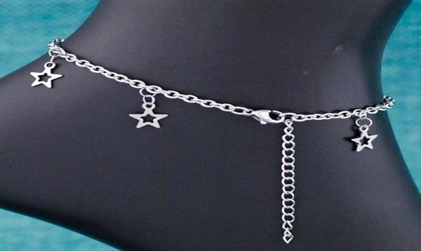 whole 12pcslot fashion girl women039s star charms stainless steel anklets bracelets on foot ankle chain bracelets charm je3797768, Red;blue
whole 12pcslot fashion girl women039s star charms stainless steel anklets bracelets on foot ankle chain bracelets charm je3797768, Red;blue