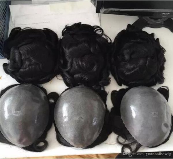 32mm wave thin skin toupee brown color 6 european virgin human hair full pu replacement for men fast express delivery5987990, Black
32mm wave thin skin toupee brown color 6 european virgin human hair full pu replacement for men fast express delivery5987990, Black