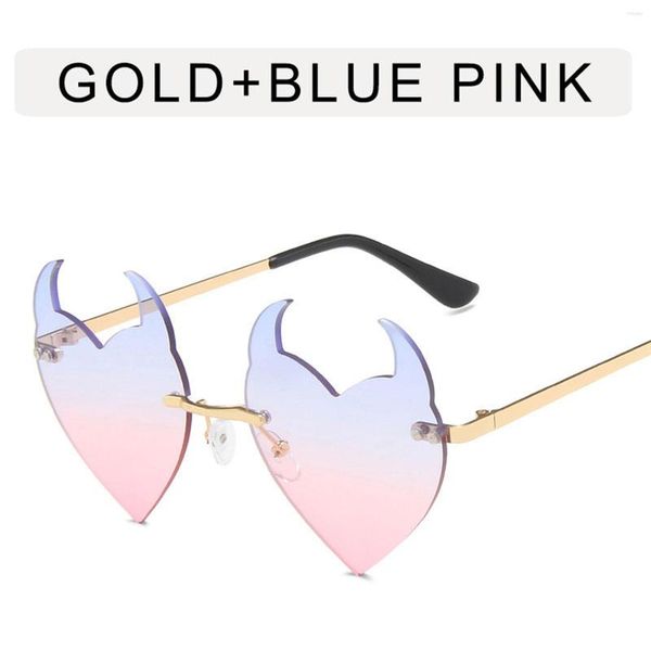 sunglasses rimless devil head with creative 's shape design po prop party supplies301, White;black
sunglasses rimless devil head with creative 's shape design po prop party supplies301, White;black