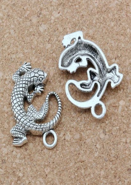 50pcs antique silver zinc alloy lizard animal charms pendants for jewelry making bracelet necklace findings 27x31mm a1291505629, Bronze;silver
50pcs antique silver zinc alloy lizard animal charms pendants for jewelry making bracelet necklace findings 27x31mm a1291505629, Bronze;silver