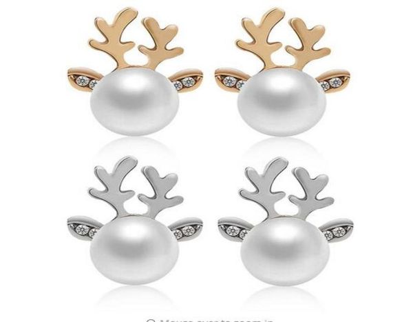 new elegant xmas fashion christmas pearl deer earrings ear stud fashion jewelry gift for women and gilr gb43112373474523919, Golden;silver
new elegant xmas fashion christmas pearl deer earrings ear stud fashion jewelry gift for women and gilr gb43112373474523919, Golden;silver