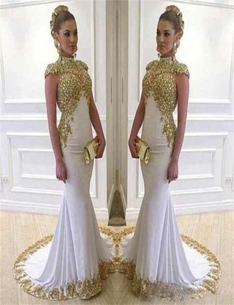 saudi arabia mermaid evening dresses gold lace appliques women wear shiny high neck cap sleeve white dubai formal prom gowns plus 9447175, Black;red
saudi arabia mermaid evening dresses gold lace appliques women wear shiny high neck cap sleeve white dubai formal prom gowns plus 9447175, Black;red