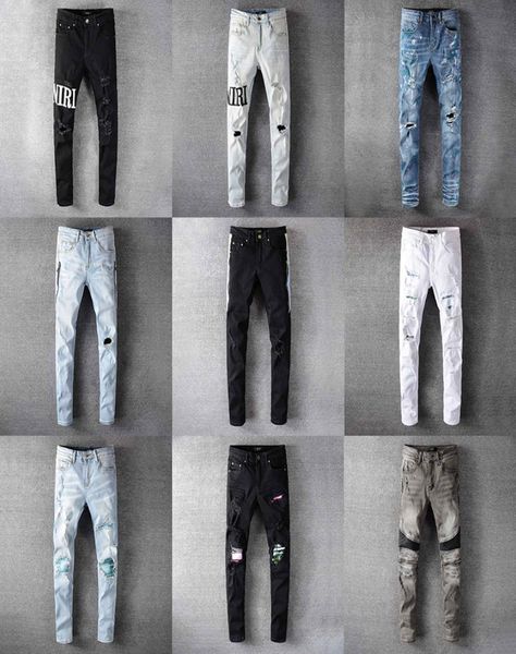 2020 r mens amirl jeans rock motocycle luxury denim men fashion streetwear biker man popular hip hop pants3546868, Blue
2020 r mens amirl jeans rock motocycle luxury denim men fashion streetwear biker man popular hip hop pants3546868, Blue