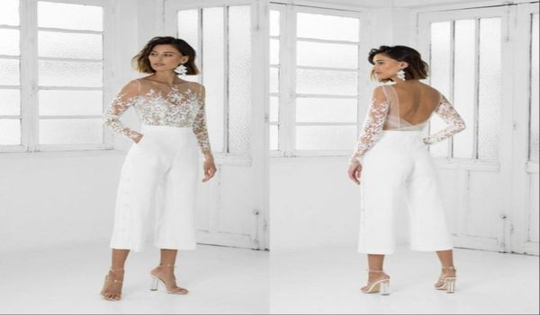 new vintage white women jumpsuit prom dresses with long sleeves tea length formal party evening gowns custom made special occasion8892523, Black
new vintage white women jumpsuit prom dresses with long sleeves tea length formal party evening gowns custom made special occasion8892523, Black