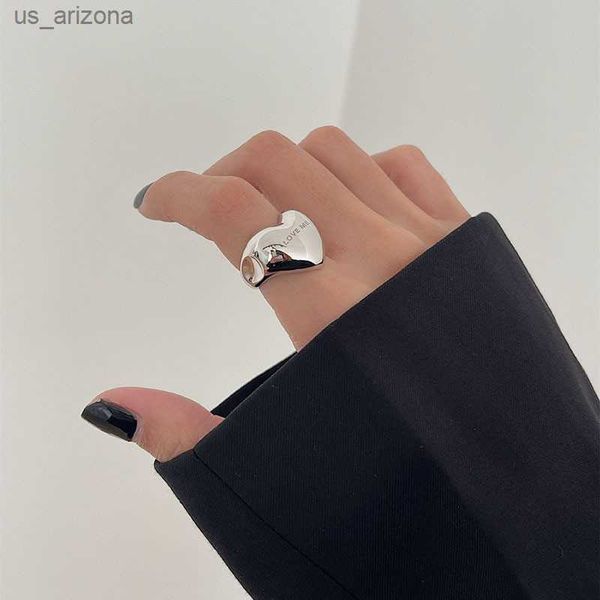 new trendy silver color rings women accessories elegant simple smooth love heart party jewelry birthday gifts l230620
new trendy silver color rings women accessories elegant simple smooth love heart party jewelry birthday gifts l230620