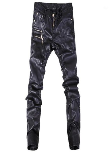 new fashion men leather pants skinny motorcycle straight jeans casual trousers size 2836 a10314274865, Blue
new fashion men leather pants skinny motorcycle straight jeans casual trousers size 2836 a10314274865, Blue