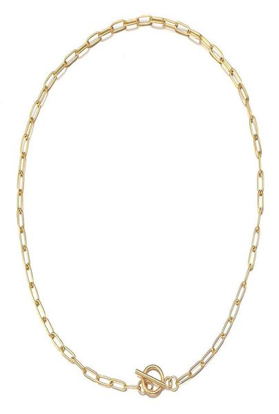 chains sauvoo stainless steeel paper clip necklaces toggle clasp gold steel color link chain for women men cuban hiphop punk jewe8568746, Silver
chains sauvoo stainless steeel paper clip necklaces toggle clasp gold steel color link chain for women men cuban hiphop punk jewe8568746, Silver