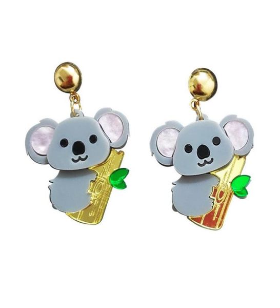 new style acrylic cute koala earrings female fashion animal jewelry fashion accessories7332351, Silver
new style acrylic cute koala earrings female fashion animal jewelry fashion accessories7332351, Silver