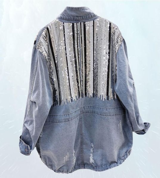 fashion spring standing coat 2019 sequins splice bomber denim jacket women collar vintage hole drawstring jeans jacket female 814911499, Black;brown
fashion spring standing coat 2019 sequins splice bomber denim jacket women collar vintage hole drawstring jeans jacket female 814911499, Black;brown