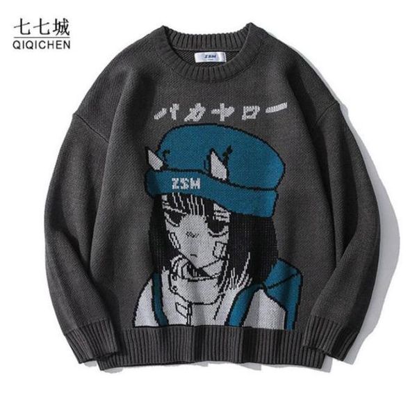 knitted sweater men anime cartoons girl hip hop streetwear sweater vintage pullover women spring autumn japanese harajuku 1765502, White;black
knitted sweater men anime cartoons girl hip hop streetwear sweater vintage pullover women spring autumn japanese harajuku 1765502, White;black