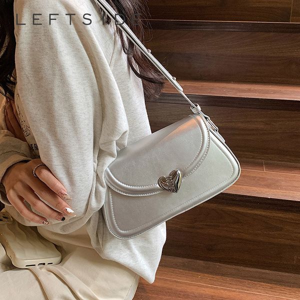 evening bags love buckle silver crossbody shouder for women 2023 y2k small purse pu leather luxury brand female underarm bag handbags 230810
evening bags love buckle silver crossbody shouder for women 2023 y2k small purse pu leather luxury brand female underarm bag handbags 230810