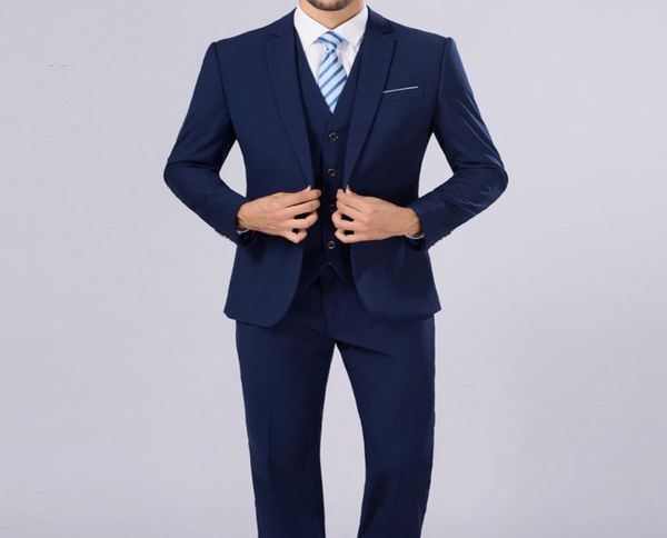 customize navy blue men suits handsome business tailored made tuxedo groom 3 pieces slim fit wedding suits terno masculino jacket6664880, Black;gray
customize navy blue men suits handsome business tailored made tuxedo groom 3 pieces slim fit wedding suits terno masculino jacket6664880, Black;gray