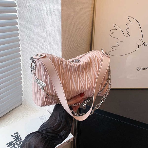 ladies designer and muimui advanced bags fashionable for underarm chain bag for women's 2023 new korean niche pleated small square bag
ladies designer and muimui advanced bags fashionable for underarm chain bag for women's 2023 new korean niche pleated small square bag