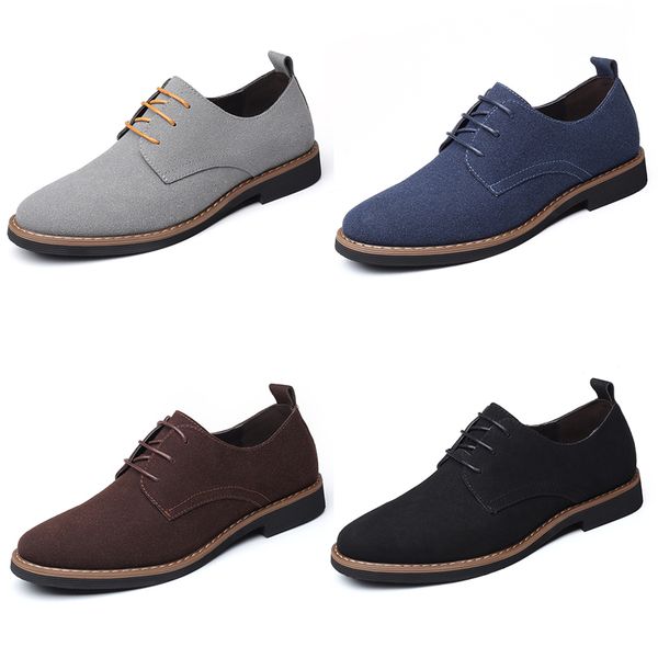 large size matte leather business shoes men black brown grey anti-suede mens trainers sneakers breathable
large size matte leather business shoes men black brown grey anti-suede mens trainers sneakers breathable