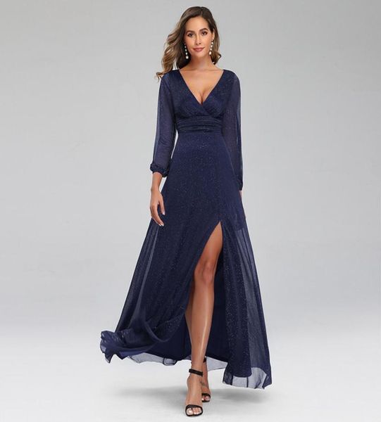 2020 new fashion split maxi dresses deep vneck sequined wine red green white long sleeve party dresses banquet host evening 8230659, White;black
2020 new fashion split maxi dresses deep vneck sequined wine red green white long sleeve party dresses banquet host evening 8230659, White;black