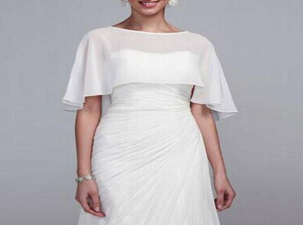 chiffon wedding wraps bridal wrapsjackets simple plus size wedding bolero wedding accessories4123158, White 
chiffon wedding wraps bridal wrapsjackets simple plus size wedding bolero wedding accessories4123158, White