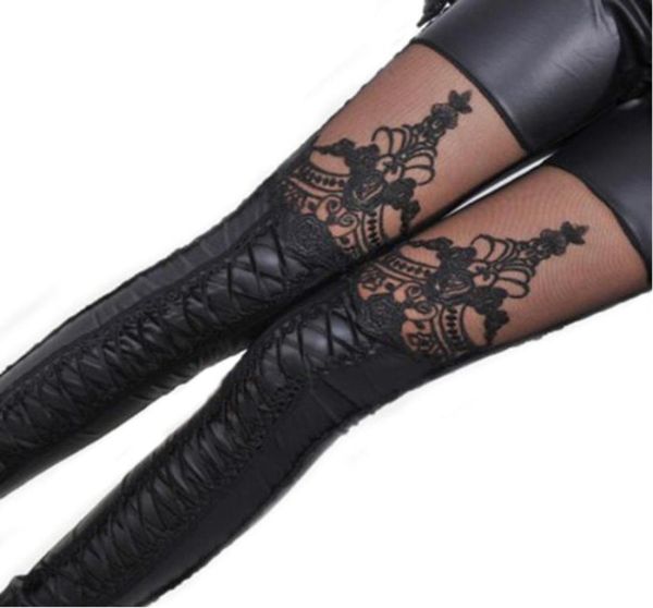 whole new women black faux leather legging gothic lace pants women stitching bundled leggings lady slim capris pu leathe2073105
whole new women black faux leather legging gothic lace pants women stitching bundled leggings lady slim capris pu leathe2073105