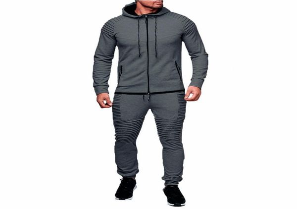laamei 2019 new mens spring autumn hoodies tracksuit set male zipper pleated sweatshirt sweatpants high street jacket sets m3xl6665754, Gray
laamei 2019 new mens spring autumn hoodies tracksuit set male zipper pleated sweatshirt sweatpants high street jacket sets m3xl6665754, Gray